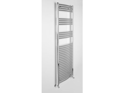 Otopné těleso / radiátor / topný žebřík: SAPHO ALYA otopné těleso oblé 500 x 1760mm, 475W, chrom 1110-08 od značky Sapho. Série: Alya. Šířka: 500 mm. Výška: 1760 mm. Výkon: 475 W. Barva: Chrom. Materiál: Ocel. Možnost vytápění: Kombinované vytápění, Ústřední vytápění. Doporučená topná tyč o výkonu: 400 W. Doporučené umístění: Koupelna. Rozměry (šxv): 500 x 1760 mm. Rozteč připojení přesně: 460 mm. Styl: Designový. Tvar: Designový, Oblý, Tvar H. Připojení: Boční připojení.