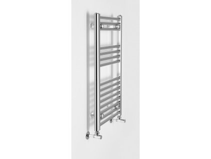 Otopné těleso / radiátor / topný žebřík: SAPHO ALYA otopné těleso rovné 450 x 800mm, 196W, chrom 1120-01 od značky Sapho. Série: Alya. Šířka: 450 mm. Výška: 800 mm. Výkon: 196 W. Barva: Chrom. Materiál: Ocel. Možnost vytápění: Kombinované vytápění, Ústřední vytápění. Doporučená topná tyč o výkonu: 200 W. Doporučené umístění: Koupelna. Rozměry (šxv): 450 x 800 mm. Rozteč připojení přesně: 410 mm. Styl: Designový. Tvar: Designový, Rovný, Tvar H. Připojení: Boční připojení.