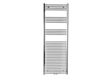 Otopné těleso / radiátor / topný žebřík: SAPHO ALYA otopné těleso rovné 600 x 1760mm, středové připojení, 560W, chrom 1145-12 od značky Sapho. Série: Alya středové připojení. Šířka: 600 mm. Výška: 1760 mm. Výkon: 560 W. Barva: Chrom. Materiál: Ocel. Možnost vytápění: Kombinované vytápění, Ústřední vytápění. Doporučená topná tyč o výkonu: 500 W. Doporučené umístění: Koupelna. Rozměry (šxv): 600 x 1760 mm. Rozteč připojení 50 mm: Symetrické (na střed). Rozteč připojení přesně: 50 mm. Styl: Designový. Tvar: Designový, Rovný, Tvar H. Připojení: Středové připojení.