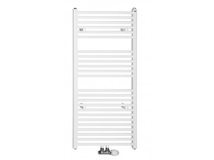 Aqualine DIRECT otopné těleso se středovým připojením 450 x 986 mm, 415 W, bílá ELM94