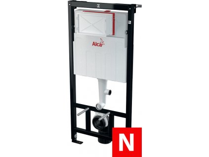 AlcaPLAST Sádromodul WC modul s odvětráváním stavební výška 1,12 m
