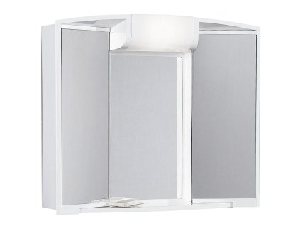 AQUALINE ANGY galerka 59x50x15cm, 1x12W, bílá plast 541202