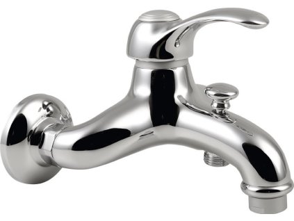 SAPHO VANITY nástěnná vanová baterie, chrom/chrom mat 77813