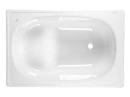 AQUALINE Sedací smaltovaná vana 105x65cm, bílá V105X65S