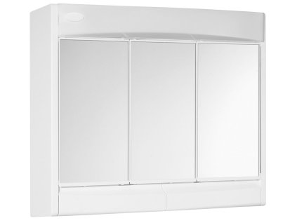 Aqualine SAPHIR galerka 60x51x18cm, zářivka T8,1x15W, G13, bílá plast 591322