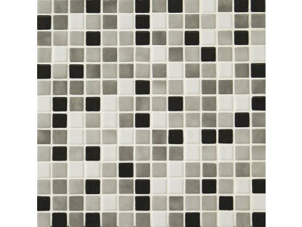 MIX 25008-D plato skleněné mozaiky 2,5x2,5cm; 0,154m2