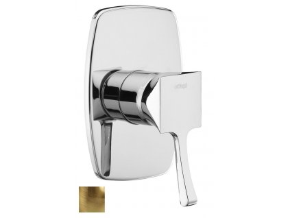 CHIC podomítková sprchová baterie, 1 výstup, bronz 42189-06