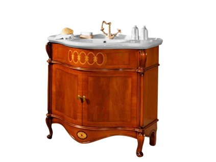 Sapho GIGLIO 90-P skříňka s umyvadlem, š. 90cm, noce GP-90