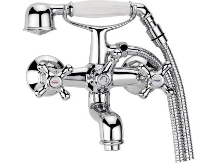AQUALINE VICTORIA vanová nástěnná baterie kohoutková, chrom VC10