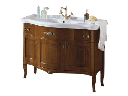 Sapho IRIS INLAY 110-S skříňka s umyvadlem, š. 110cm, noce II-110