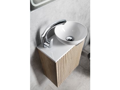 SAPHO FLY umyvadlová baterie s otočnou hubicí, chrom DF004