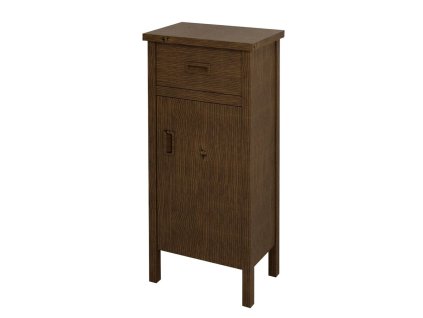 SAPHO BRAND skříňka nízká 48x110x33cm, pravá, mořený smrk BA001