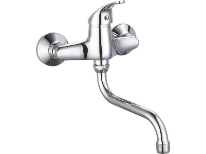 AQUALINE 35 nástěnná baterie, rozteč 150mm, hubice 150mm, chrom 52134