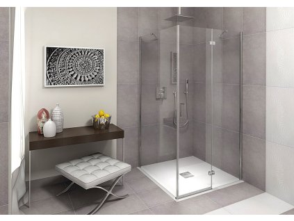 POLYSAN FLEXIA vanička z litého mramoru s možností úpravy rozměru, 90x90x3cm