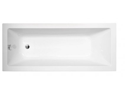 POLYSAN NOEMI obdélníková vana 160x70x39cm, bílá 71707 - Vany > Obdelníkové vany
