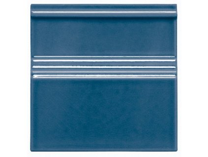 MODERNISTA Rodápie Clasico C/C Azul Oscuro 15x15
