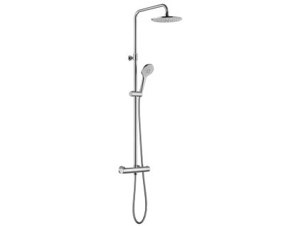 AQUALINE SKY sprchový sloup s termostatickou baterií, kulatý, chrom 1202-18