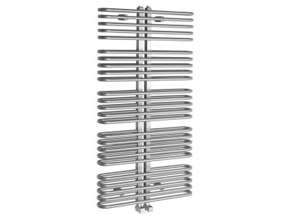 Otopné těleso / radiátor / topný žebřík: SAPHO ASTRA otopné těleso 600 x 1170 mm, 850 W, stříbrná AS518 od značky Sapho. Série: Astra. Šířka: 600 mm. Výška: 1170 mm. Výkon: 850 W. Barva: Stříbrná. Materiál: Ocel. Možnost vytápění: Kombinované vytápění. Doporučená topná tyč o výkonu: 800 W. Doporučené umístění: Koupelna. Rozměry (šxv): 600 x 1170 mm. Rozteč připojení 50 mm: Symetrické (na střed). Rozteč připojení přesně: 50 mm. Styl: Designový. Tvar: Designový. Připojení: Středové připojení.