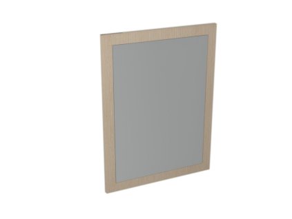SAPHO LARGO zrcadlo v rámu 600x800x28mm, dub benátský