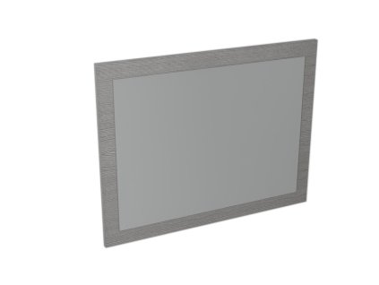 SAPHO LARGO zrcadlo v rámu 700x900x28mm, dub stříbrný