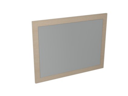 SAPHO LARGO zrcadlo v rámu 700x900x28mm, dub benátský