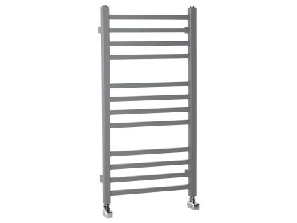 Otopné těleso / radiátor / topný žebřík: SAPHO METRO otopné těleso 450 x 890 mm, metalická stříbrná IR402 od značky Sapho. Série: Metro. Šířka: 450 mm. Výška: 890 mm. Výkon: 266 W. Barva: Stříbrná. Materiál: Ocel. Možnost vytápění: Kombinované vytápění. Doporučená topná tyč o výkonu: 200 W. Doporučené umístění: Koupelna. Rozměry (šxv): 450 x 890 mm. Rozteč připojení přesně: 420 mm. Styl: Designový. Tvar: Designový, Tvar H. Připojení: Boční připojení.