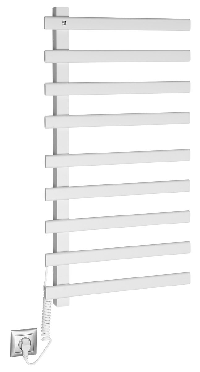 Sapho ELCOR elektrický sušák ručníků 480x920x50 mm, 128 W, bílá mat