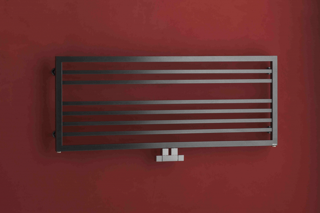 PMH Avento Frame 1210 x 480 mm AVFXL horizontální koupelnový radiátor, ukázka série