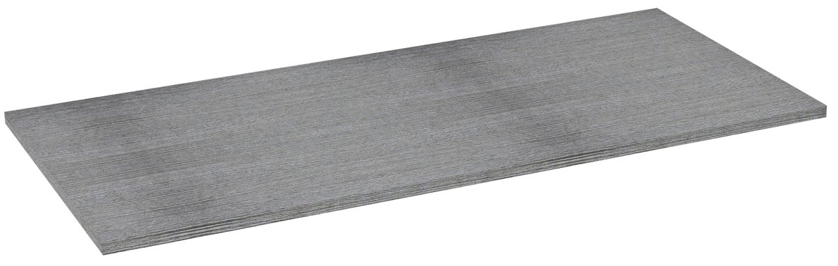 Sapho ODETTA deska DTDL 960x18x440mm, dub stříbrný