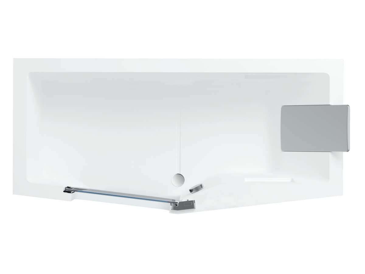 Santech Iris obdélníková vana s dvířky 160x80 cm SAIRI160