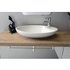 SAPHO MINIMAL umyvadlo na desku oválné 64,5x40,5x12 cm