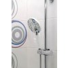 Sapho LIAM sprchový sloup s termostatickou baterií a praktickou policí, chrom LP139