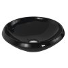 SAPHO MINIMAL umyvadlo na desku kulaté průměr 45x13,5 cm, černá (MN045.40000)