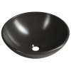 SAPHO FORMIGO betonové umyvadlo, průměr 41 cm, antracit