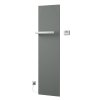 SAPHO ELION elektrické otopné těleso včetně termostatu 456 x 1765 mm, 600 W, metalická stříbrná IR502