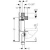 61545 1 geberit kombifix 110 000 00 1 pro zavesne wc h 82 k zazdeni
