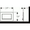 61674 geberit sigma 30 115 893 ky 1 ovladaci tlacitko pochrom leskla kartacovany chrom pochrom leskla