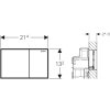 61704 1 geberit sigma 60 115 640 gh 1 ovladaci tlacitko kartacovany chrom