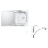 Grohe set dřezu K300 a baterie Eurosmart 31565SD0