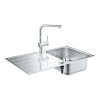 Grohe set dřezu K500 a baterie Minta, kartáčovaná nerez,chrom 31573SD1