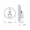 Grohe SmartControl baterie pod omítku s 1 výstupem, chrom 29144000