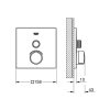 Grohe SmartControl baterie pod omítku s 1 výstupem, chrom 29147000