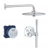 Grohe Grohtherm SmartControl sprchový set Perfect s podomítkovým termostatem, 260 mm, chrom 34744000