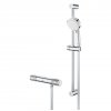 Grohe Grohtherm 1000 Performance sprchový set s termostatem na zeď, 2 proudy, rozteč 120 mm, chrom 34786000 1