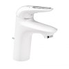 grohe eurostyle single lever basin mixer s size with pop up waste set moon white fg 33558ls3 0