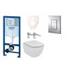 Grohe Rapid SL sada pro závěsné WC + klozet a sedátko Ideal Standard Tesi 38528SET KF