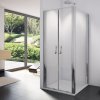 Sanswiss SWING-LINE SL2+SLT2 sprchový kout čtvercový 80 - 120 cm