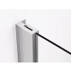 Sanswiss TOP-LINE TOPF2+BTK22 WALK-IN Pevná stěna samostatná 70 - 140 cm