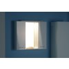 Aqualine ZOJA/KERAMIA FRESH galerka s LED osvětlením, 70x60x14cm, bílá 45025