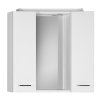 Aqualine ZOJA/KERAMIA FRESH galerka s LED osvětlením, 70x60x14cm, bílá 45025